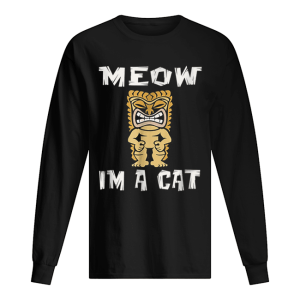 Hawaiian Tiki Luau Party Cat Lover Halloween shirt