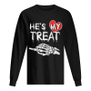 He’s my Treat Matching couples Halloween His and Her Funny shirt
