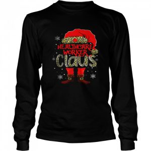 Healthcare worker Claus Leopard ELF T Shirt 3