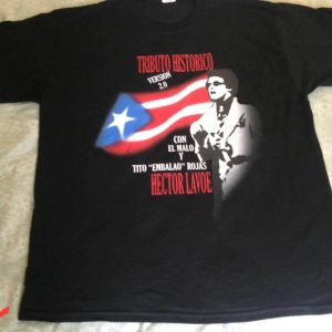 Hector Lavoe T-Shirt Retro Version 2.0 Tee Shirt Trending