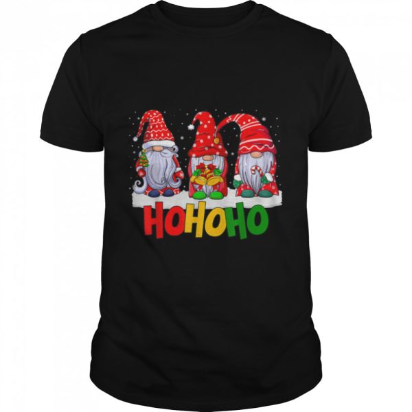 Ho Ho Ho Christmas Gnome Merry Christmas T-Shirt