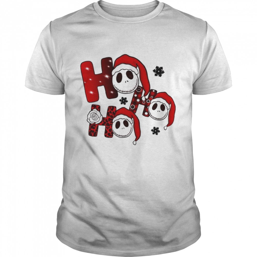 Ho Ho Ho Santa Jack Skellington Christmas shirt Ho Ho Ho Santa Jack Skellington Christmas shirt