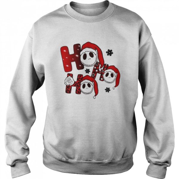 Ho Ho Ho Santa Jack Skellington Christmas shirt