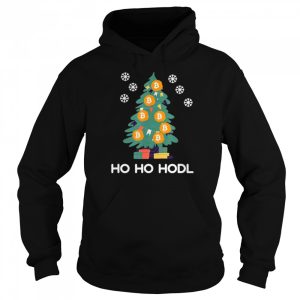 Ho Ho Hodl Christmas Bitcoin tree Cryptocurrency Shirt Shirt 5