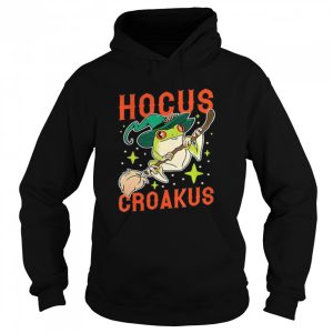 Hocus Croakus Frog Witch Halloween shirt 3