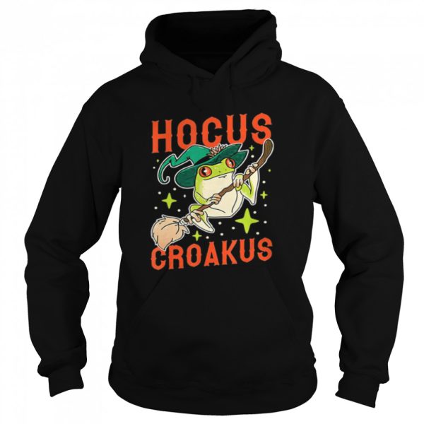 Hocus Croakus Frog Witch Halloween shirt