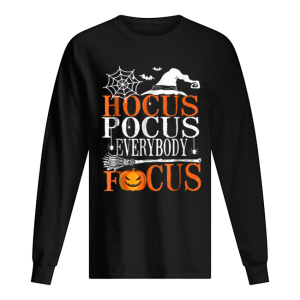Hocus Pocus Everybody Focus Funny Halloween Costume shirt