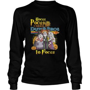 Hocus Pocus I need Dutch Bros coffee to focus shirt 2