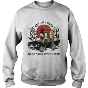 Hocus Pocus get in loser we're going eat children Halloween shirt 3