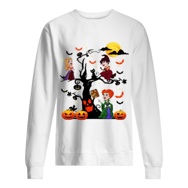 Hocus Tree Three Witches Pocus Shirt