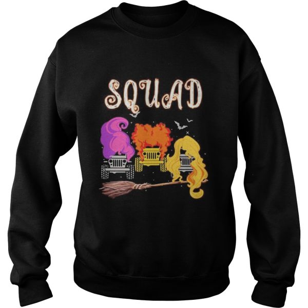 Hocus pocus witch squad truck shirt