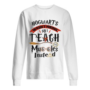 Hogwarts wasn't hiring so I teach muggles instead shirt 2
