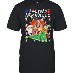 Holiday Armadillo Ugly Xmas Sweater Sweater Shirt