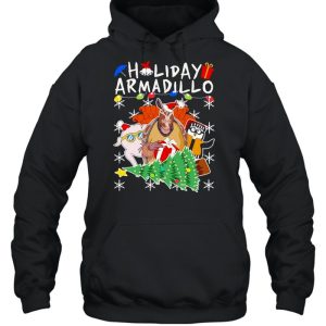 Holiday Armadillo Ugly Xmas Sweater Sweater Shirt 5