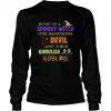 Home Of A Spooky Witch One Handsome Devil And Their Ghoulish Goblins Halloween shirt