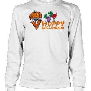 Hoppy Halloween Funny Halloween Wine Costume shirt