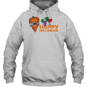 Hoppy Halloween Funny Halloween Wine Costume shirt 3
