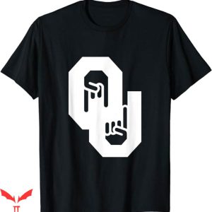 Horns Down T-Shirt Oklahoma Texas T-Shirt Trending