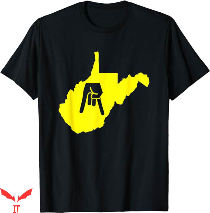 Horns Down T-Shirt West Virginia With State T-Shirt Trending Horns Down T-Shirt West Virginia With State T-Shirt Trending
