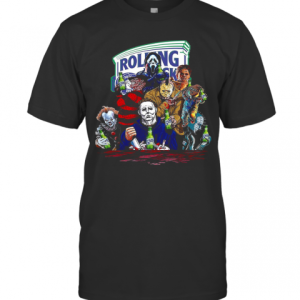 Horror Character Rolling Rock T-Shirt