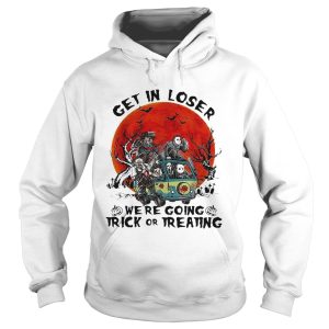 Horror Characters get in loser we’re going trick or treating shirt