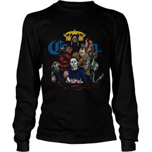 Horror Characters movie drink Corona beer shirt