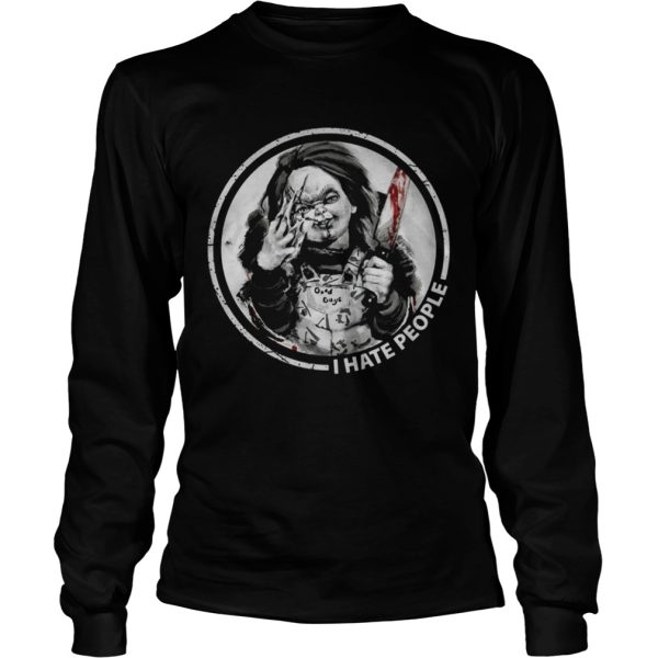 Horror Chucky I Hate People Shirt