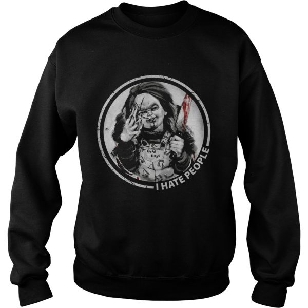 Horror Chucky I Hate People Shirt