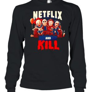 Horror Halloween chibi netflix and kill shirt 1
