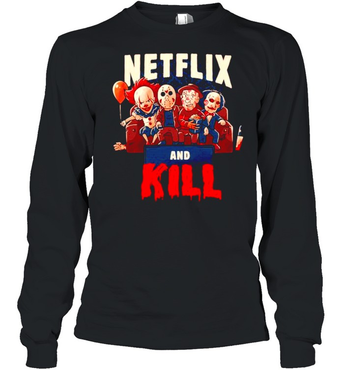 Horror Halloween chibi netflix and kill shirt Horror Halloween chibi netflix and kill shirt