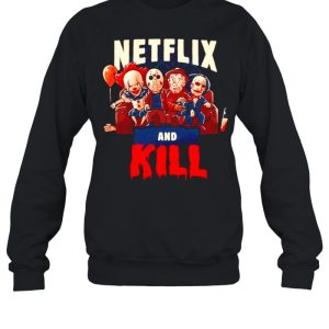 Horror Halloween chibi netflix and kill shirt 2