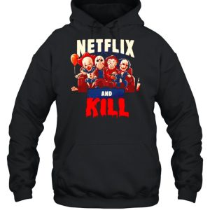Horror Halloween chibi netflix and kill shirt 3