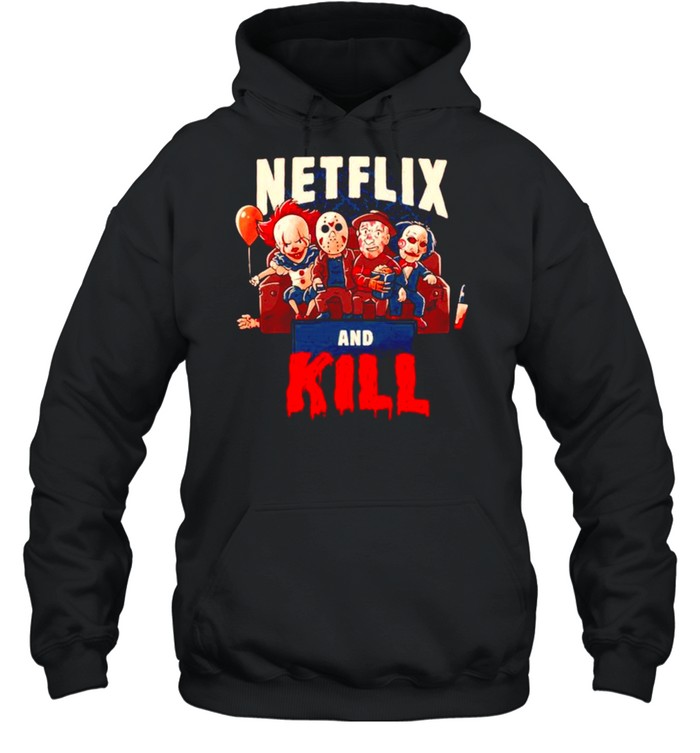 Horror Halloween chibi netflix and kill shirt Horror Halloween chibi netflix and kill shirt