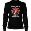 Horror Halloween you can’t scare me I work at Canadian Tire shirt