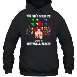 Horror Halloween you can't scare me I work at Northwell Health shirt 3