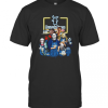 Horror Movie Character Dutch Bros Coffee T-Shirt