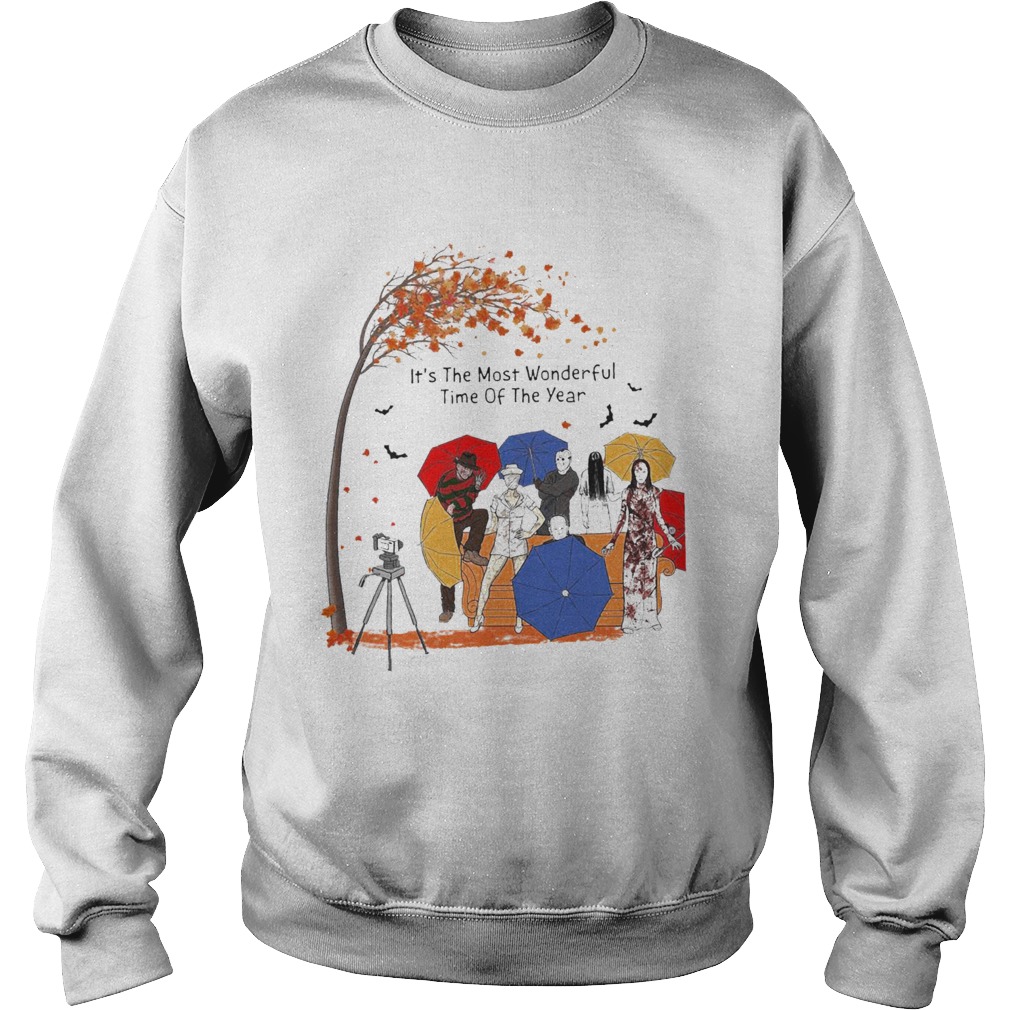 Horror Movie Character Its The Most Wonderful Time Of Year shirt Horror Movie Character Its The Most Wonderful Time Of Year shirt
