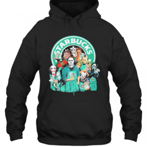 Horror Movie Character Starbucks T Shirt 3