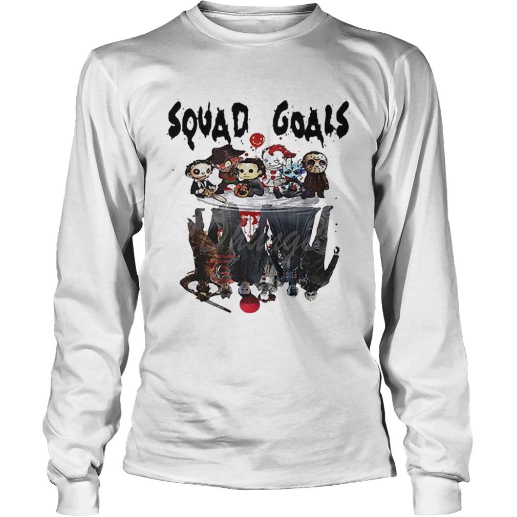 Horror Movie Characters Reflection Squad Goals shirt Horror Movie Characters Reflection Squad Goals shirt