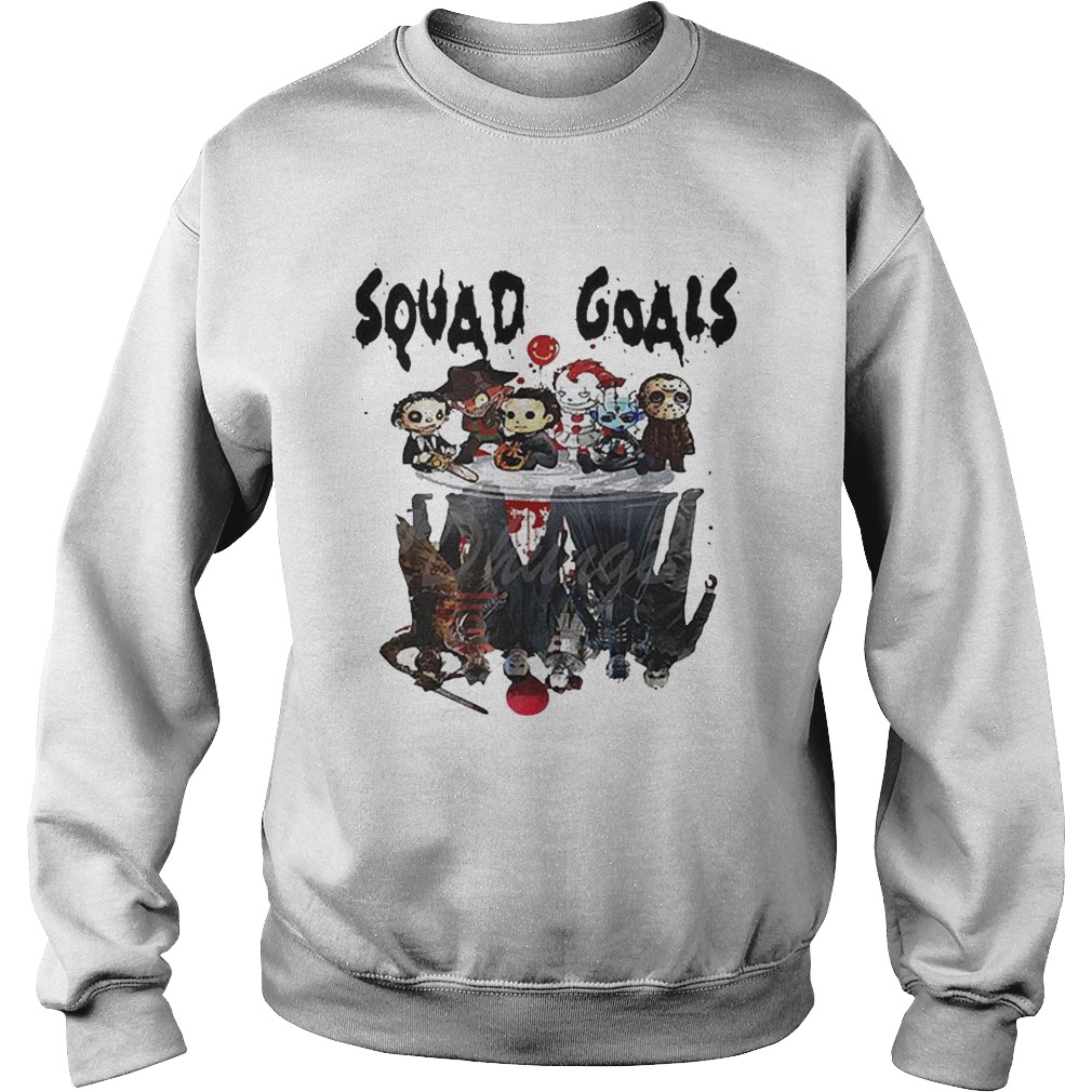 Horror Movie Characters Reflection Squad Goals shirt Horror Movie Characters Reflection Squad Goals shirt