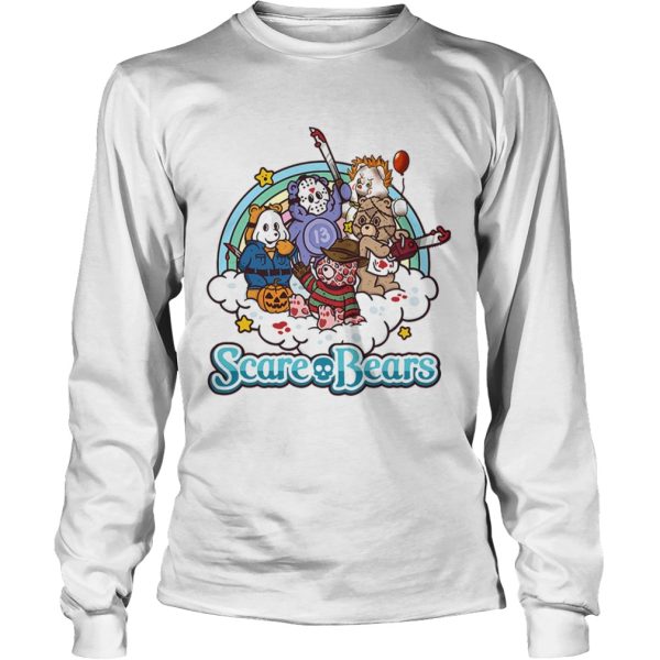 Horror Movie Characters Scare Bears Halloween shirt