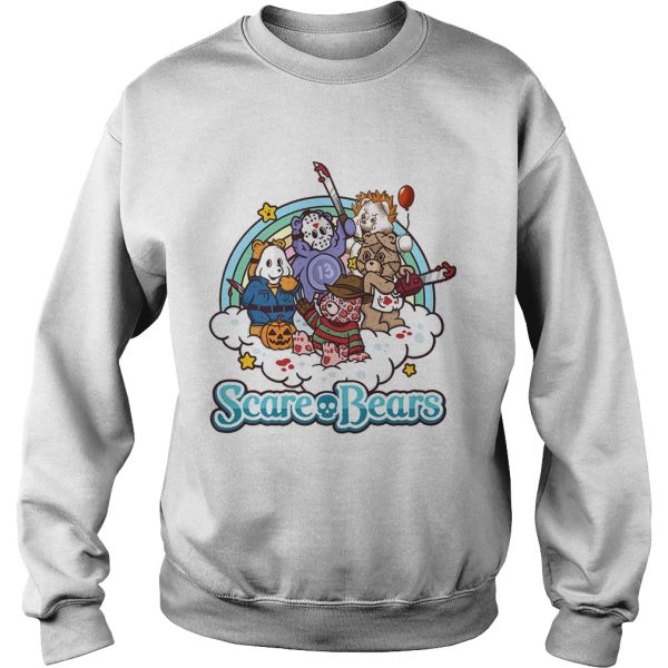 Horror Movie Characters Scare Bears Halloween shirt