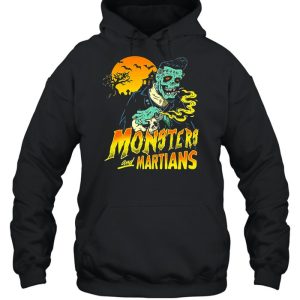 Horror Psychobilly Punk Monsters And Martians T shirt 3