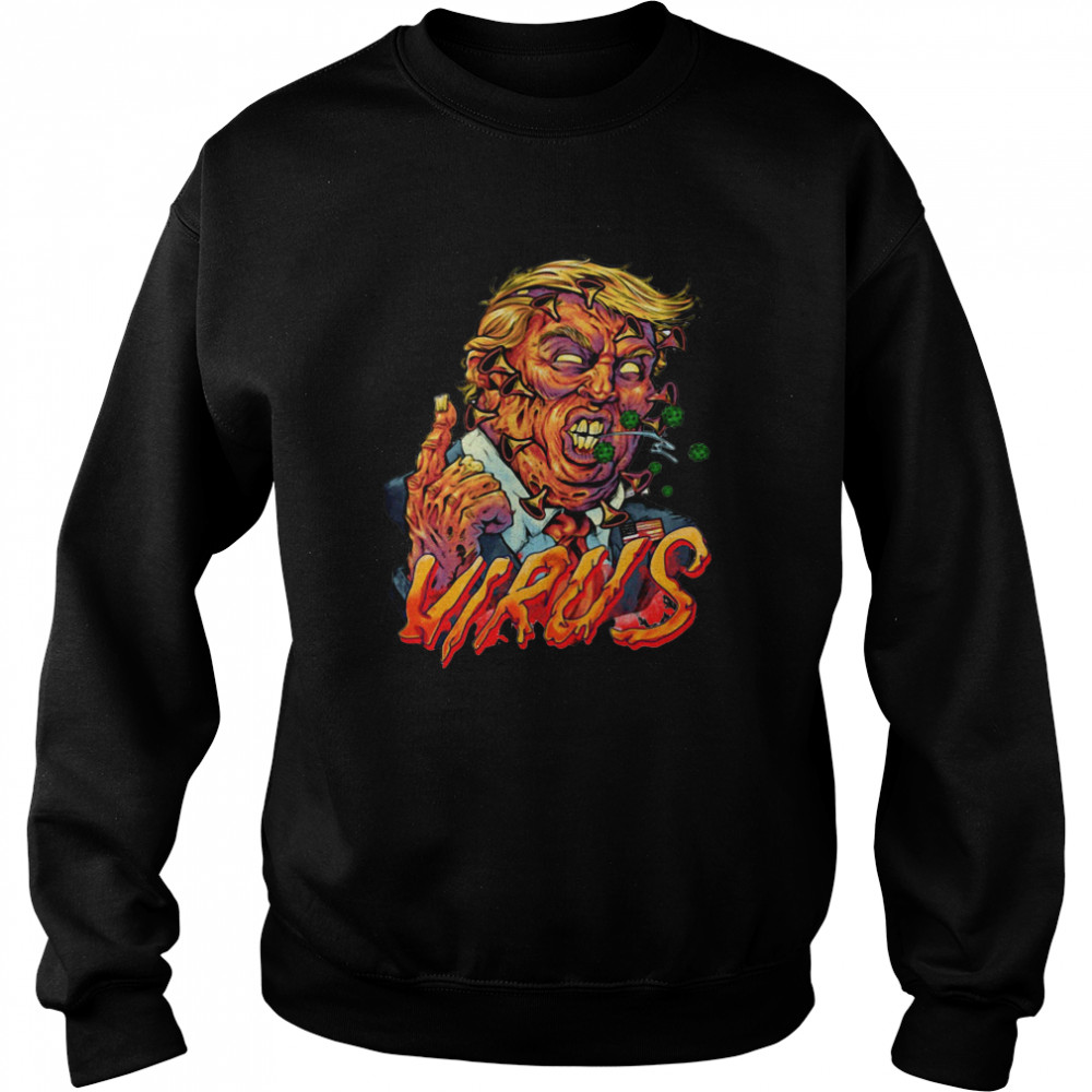 Horror Trump Virus Halloween shirt Horror Trump Virus Halloween shirt