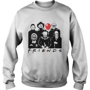 Horror character friends Halloween shirt