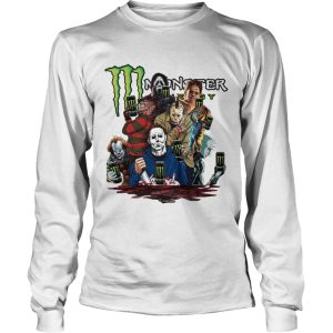 Horror character movie Monster Energy shirt