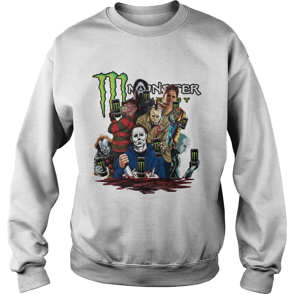 Horror character movie Monster Energy shirt Horror character movie Monster Energy shirt