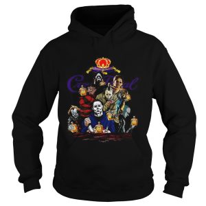 Horror character movie drink Crown Royal shirt 1
