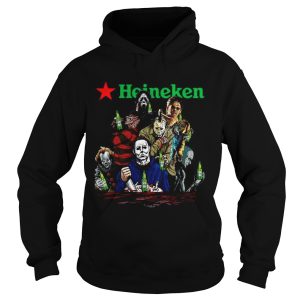 Horror character movie drink Heineken beer shirt