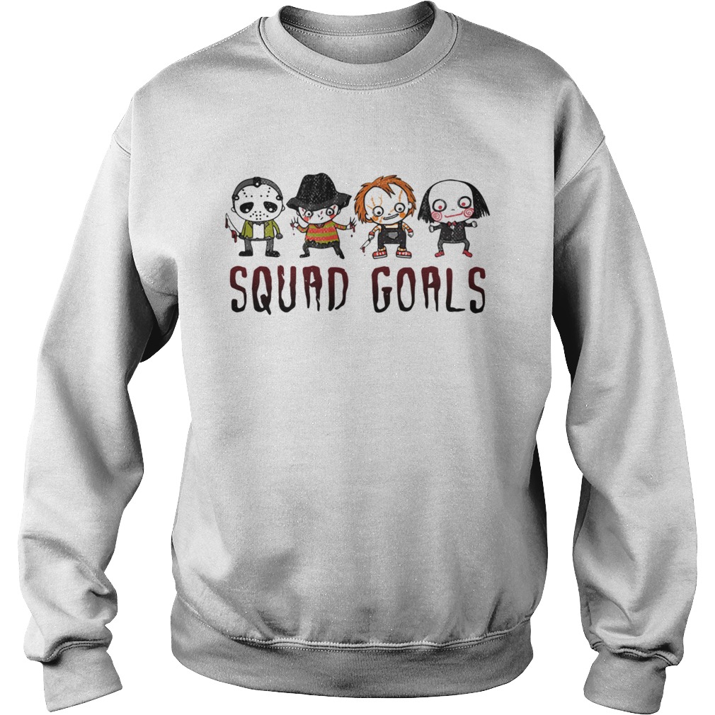 Horror character movie squad goals shirt Horror character movie squad goals shirt